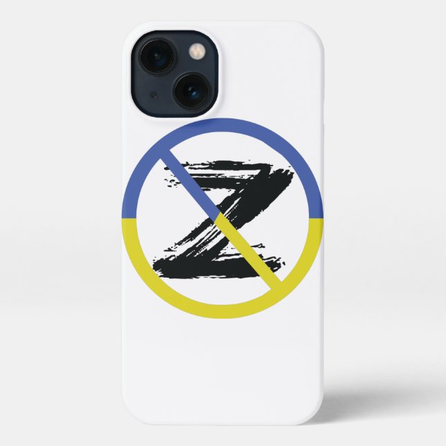 Stop war in Ukraine Throw Pillow iPhone Case (Back)