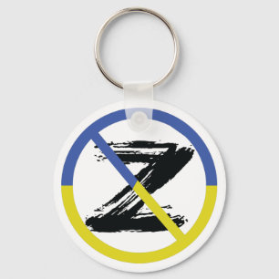 Stop war in Ukraine Throw Pillow Keychain