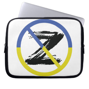 Stop war in Ukraine Throw Pillow Laptop Sleeve
