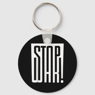 Stop War!  Keychain