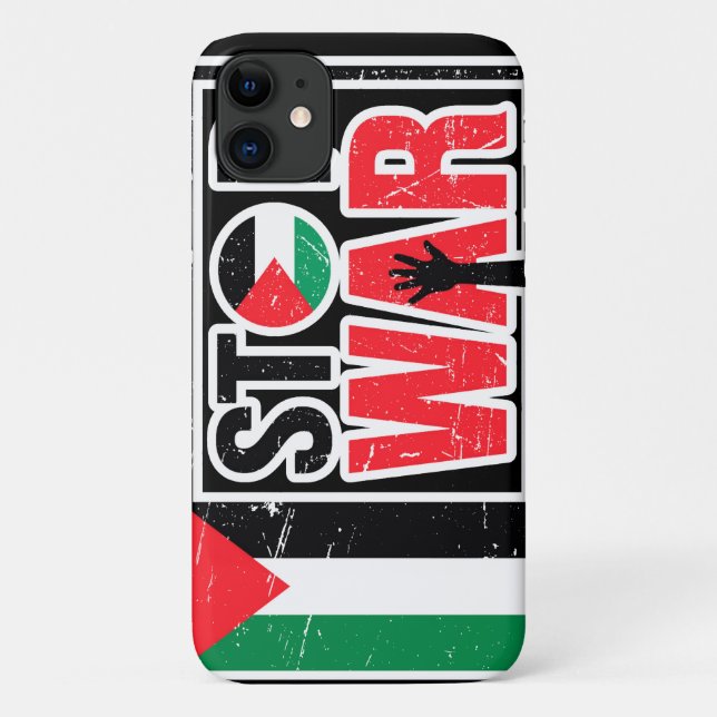 Stop War - Palestinian Lives Matter Freedom Free Case-Mate iPhone Case (Back)