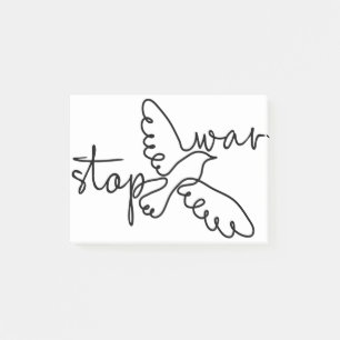 Stop War Post-it Notes
