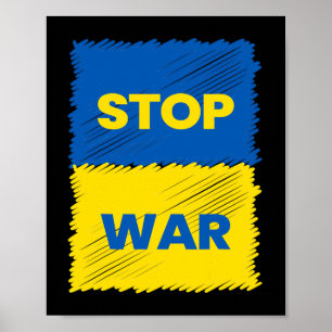 Stop War - Save Ukraine - Stop The War In Ukraine  Poster