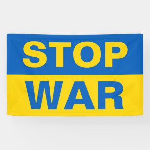Stop War Ukraine Ukrainian Banner