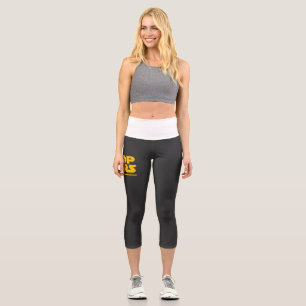 Stop Wars Parody Logo Capri Leggings
