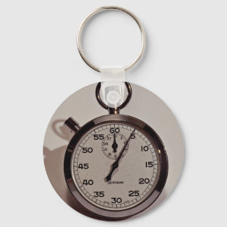 Stop watch keychain
