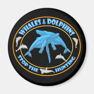 Stop Whale Hunting Magnet