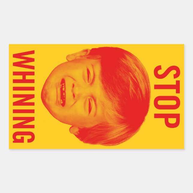 Stop Whining Sticker (Front)