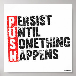 Stop Wishing Start Doing Retro Style Poster