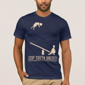 Stop Youth Obesity (crisp) T-Shirt