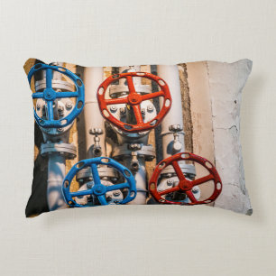 Stopcock in the Schiffbau, Zurich Accent Pillow