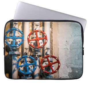 Stopcock in the Schiffbau, Zurich Laptop Sleeve