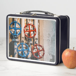 Stopcock in the Schiffbau, Zurich Metal Lunch Box