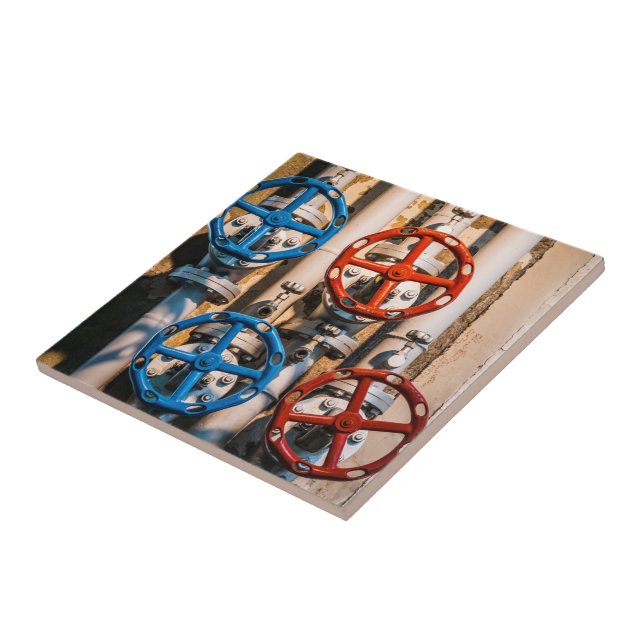 Stopcock in the Schiffbau, Zurich Tile (Side)