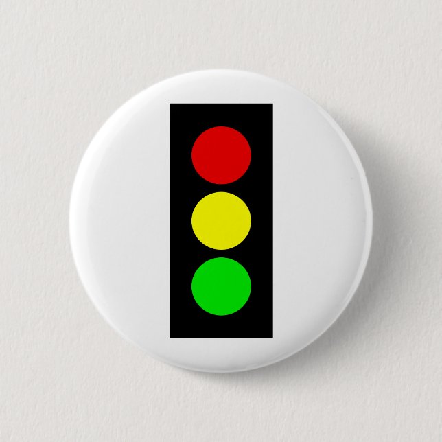 Stoplight 2 Inch Round Button (Front)