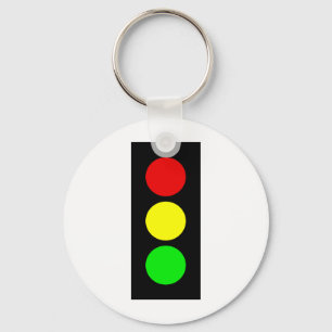 Stoplight Keychain