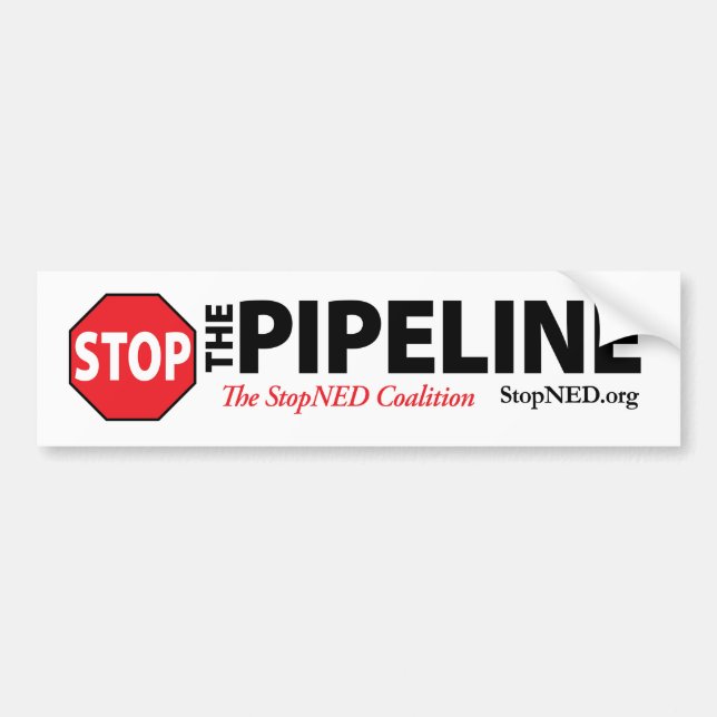 StopNED Bumper Sticker (Front)