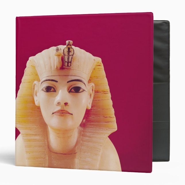 Stopper from one of the canopic urns binder (Front/Inside)