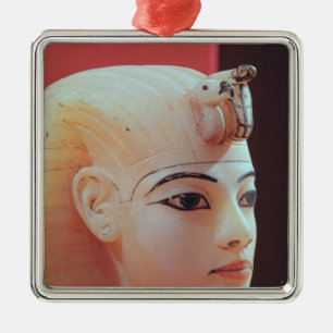 Stopper from one of the canopic urns metal ornament