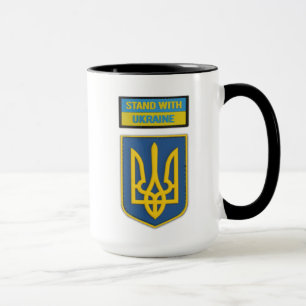 Stoppez avec l'Ukraine patch Coffee Mug Cup