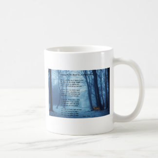 Stopping By The Woods by: Robert Frost Coffee Mug
