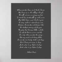 Stopping by Woods on a Snowy Evening, Robert Frost