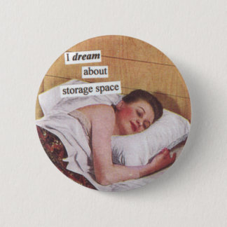 Storage Space 2 Inch Round Button