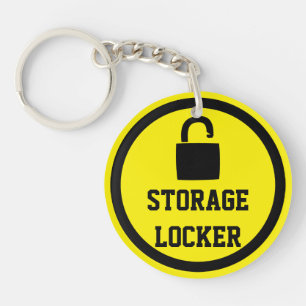 Storage Space Locker Keychain