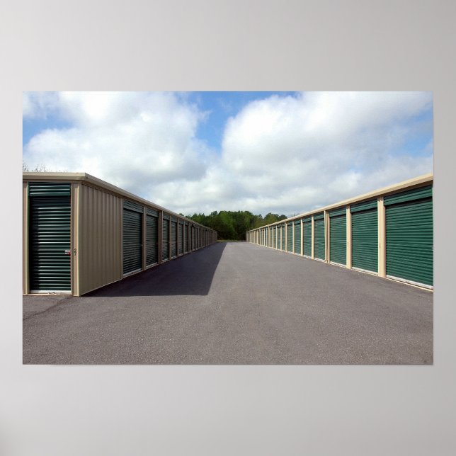 Storage Warehouse Units Poster (Front)