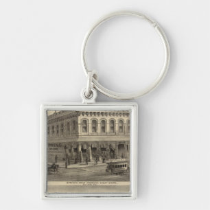 Store, brewery, San Jose Keychain