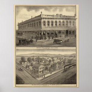Store, brewery, San Jose Poster