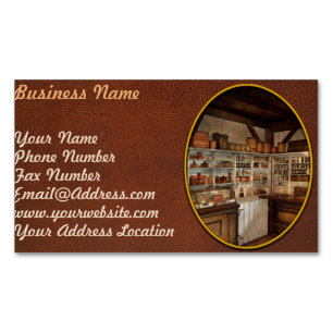 Store - Coffee and other indgredients Magnetic Business Card