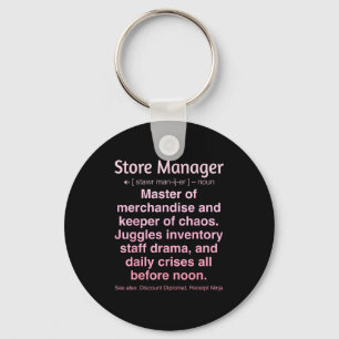 Store Manager Keychain