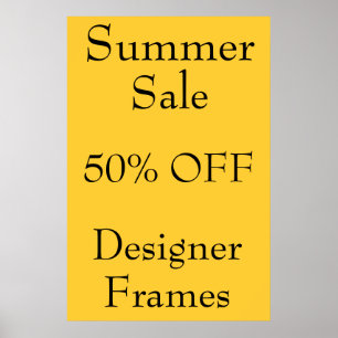 Store Promotions Poster