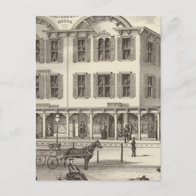 Store property of Wainright & Errickson Postcard (Front)