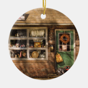 Store - The Thrift Shop Ceramic Ornament