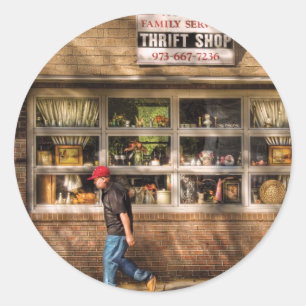 Store - The Thrift Shop Classic Round Sticker