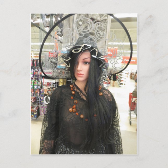 Store Witch Postcard (Front)