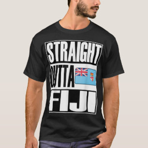 Storecastle Straight Outta Fiji Gift Flag Pride  T-Shirt