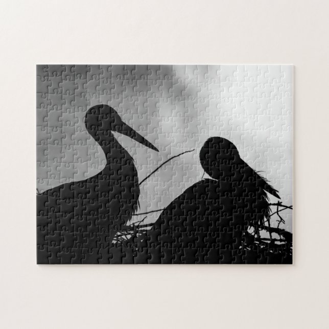 Stores Silhouette, Jigsaw Puzzle (Horizontal)