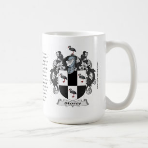 Storey Family Coat of Arms Coffee Mug