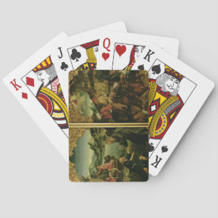 Stories of S.S. Peter and Paul altarpiece: detail Playing Cards
