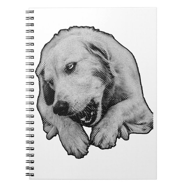 Stories Written With Wet Noses Notebook (Front)