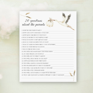 Stork - 20 questions about the Parents