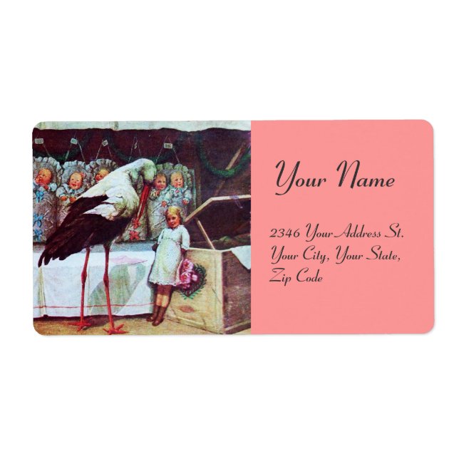 STORK BABY SHOWER 3 (Front)