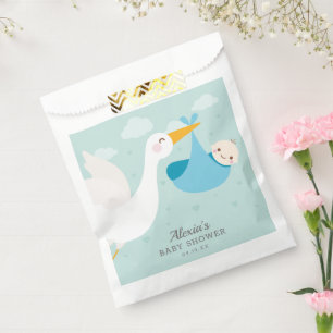 Stork Boy Bundle Baby Shower Favour Bag