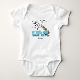 Stork Delivery – Gepersonaliseerde baby romper 