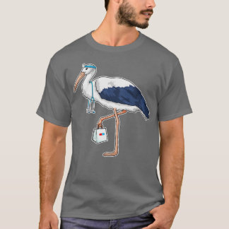 Stork Doctor Stethoscope T-Shirt