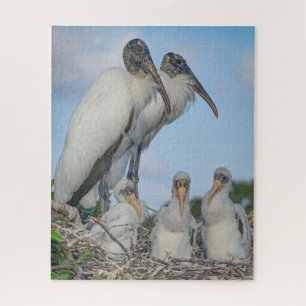 "Stork Family" Jigsaw Puzzle