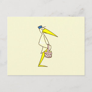 Stork merchandise postcard